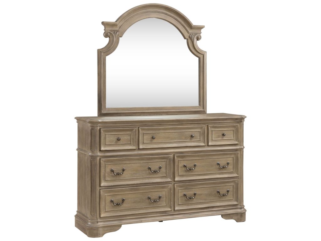 Dresser & Mirror - image 1