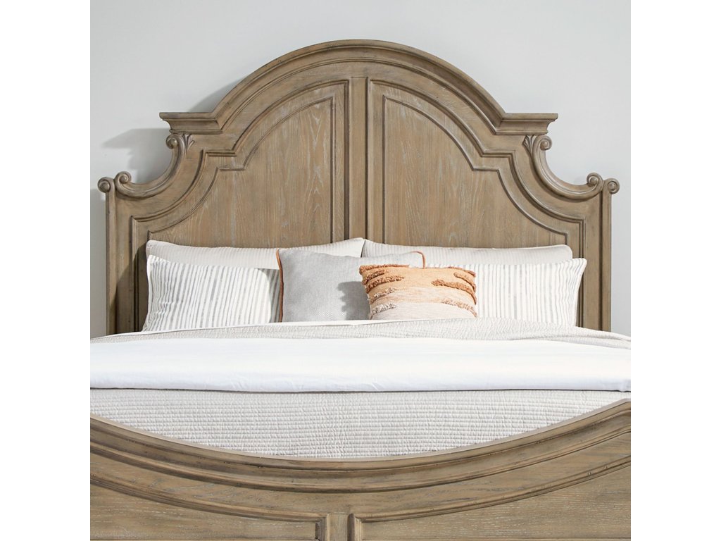 Queen Panel Bed - image 1