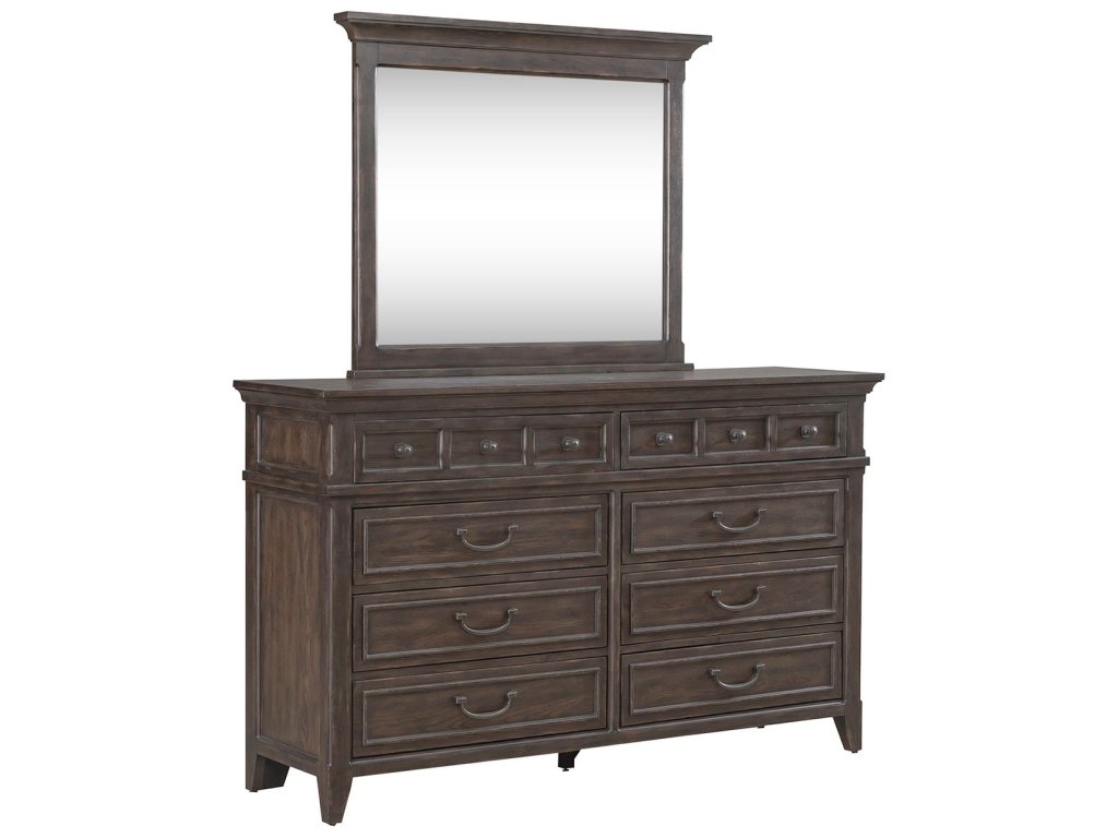 Dresser & Mirror - image 1