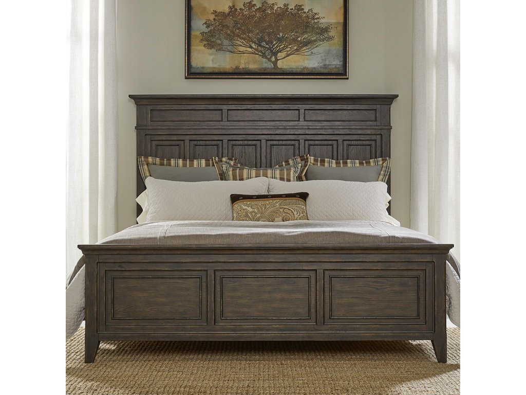 King Panel Bed - main image