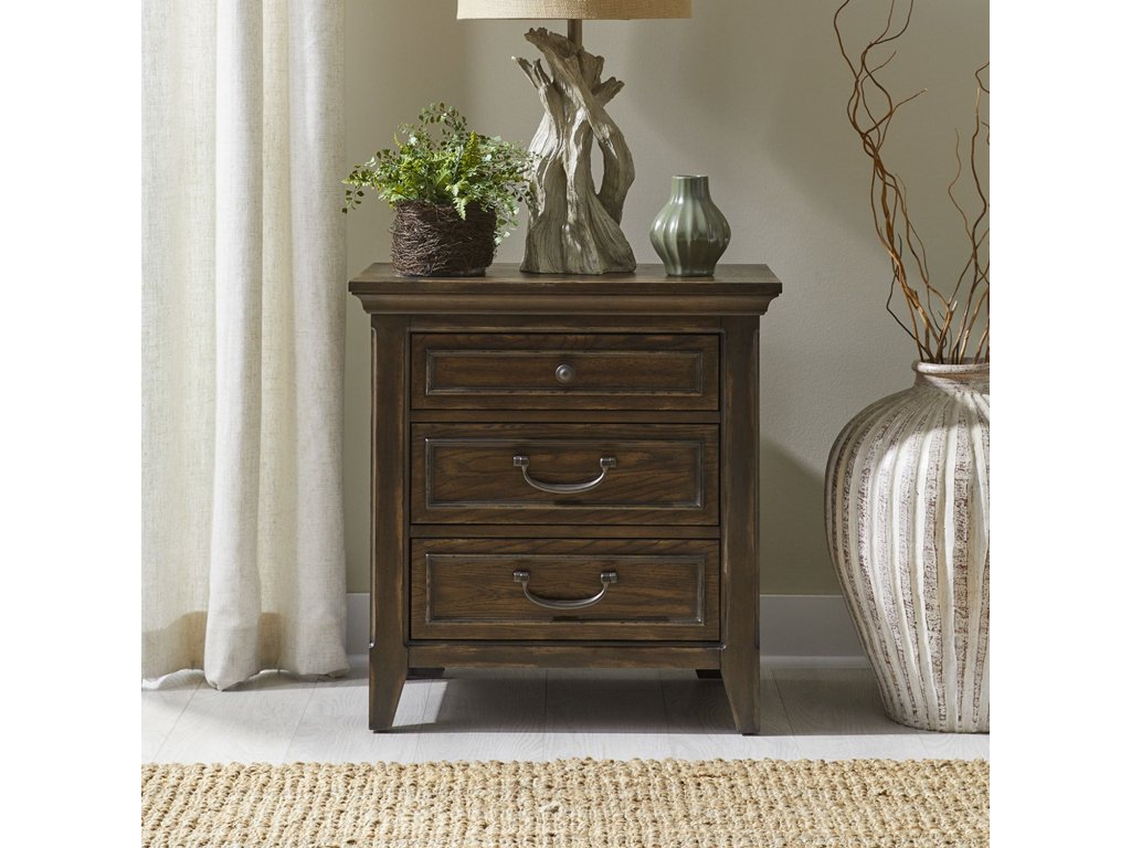 Nightstand w/ Charging Station - main image