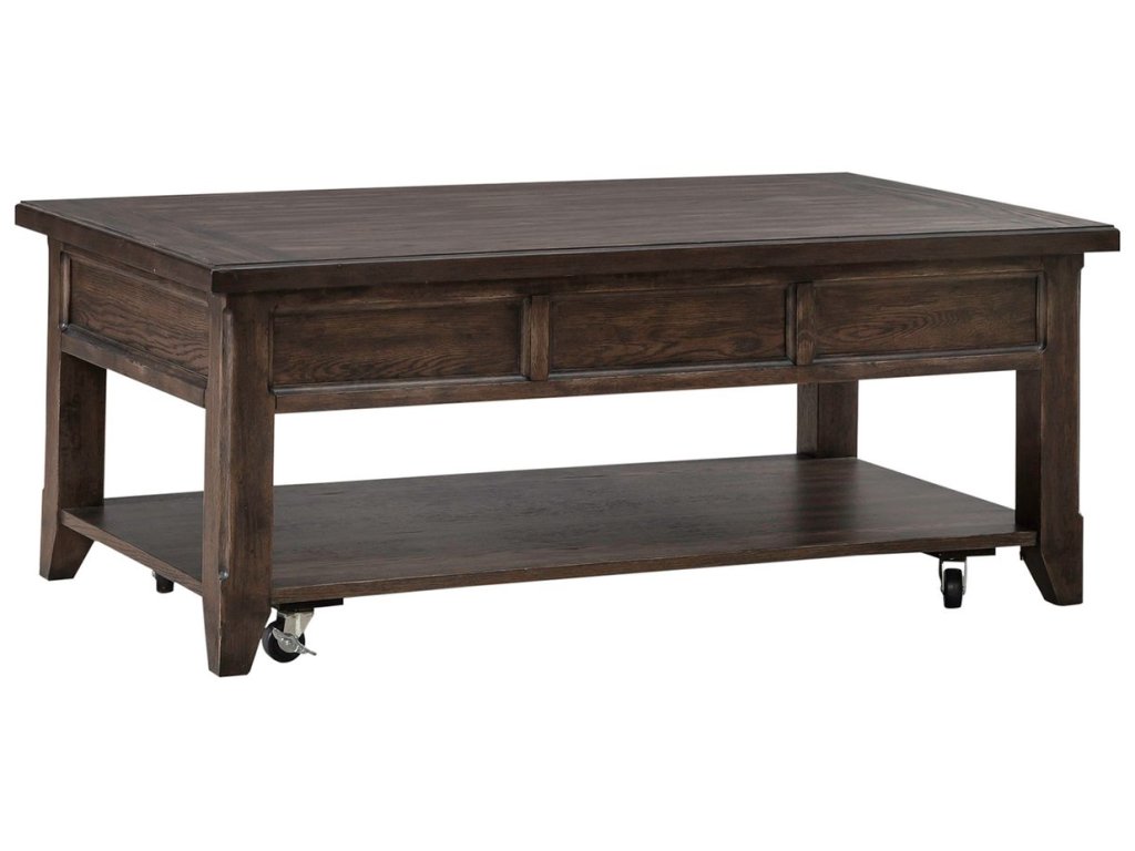 Lift Top Cocktail Table - image 2