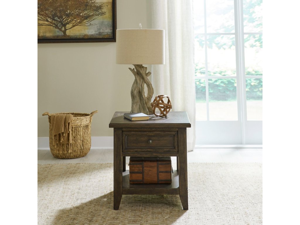 Rectangular End Table - main image