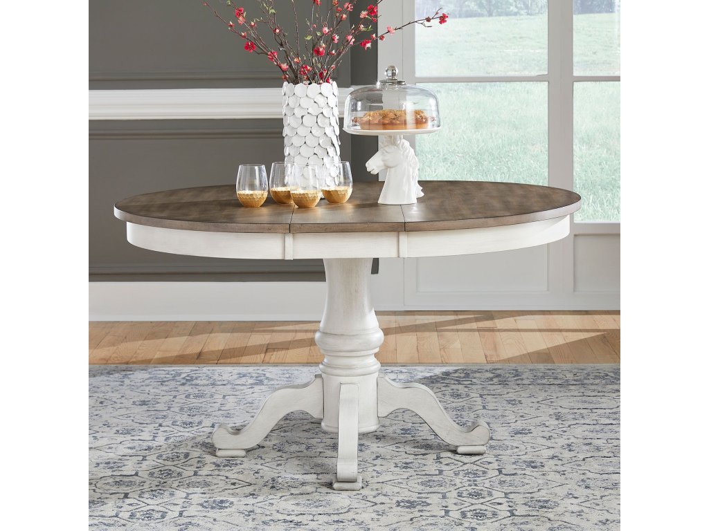 5 Piece Pedestal Table Set - image 5