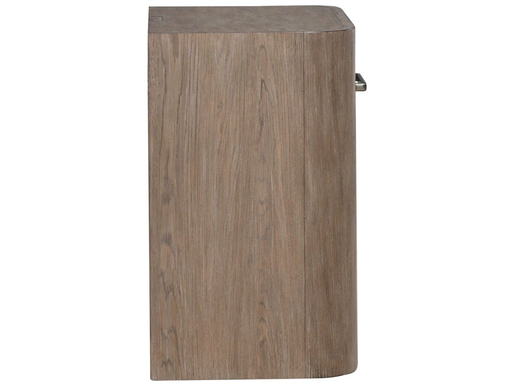 Open Nightstand w/ Charging Station - image 3