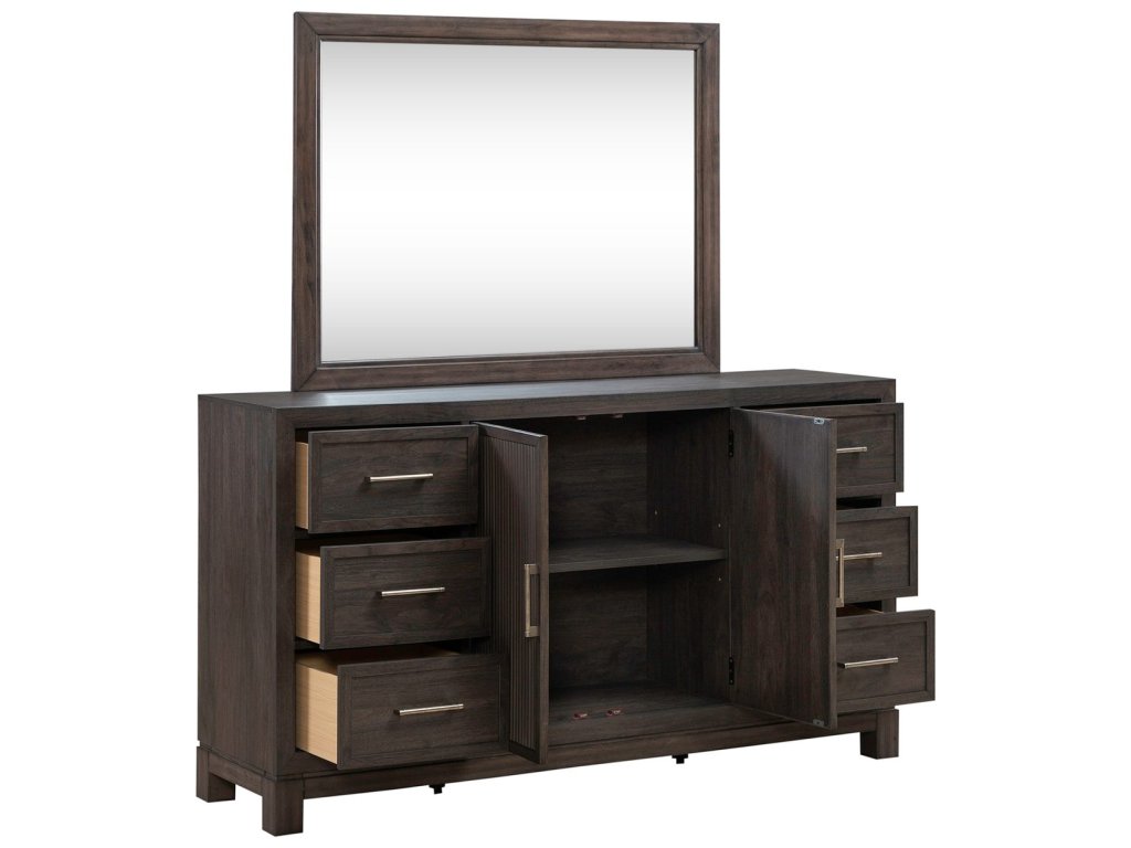 Dresser & Mirror - image 5