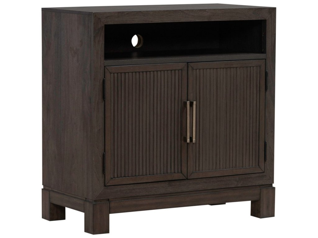 Bedside Chest w/ Charging Station - image 1