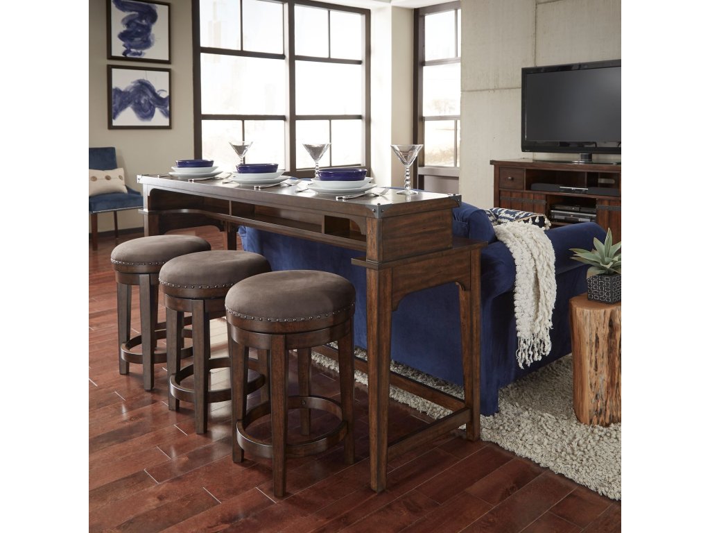 4 Piece Console Set (1-Console 3-Stools) - main image