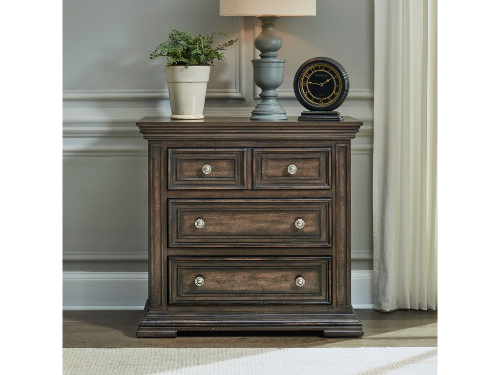 Bedside Chest w/ Charging Station - main image