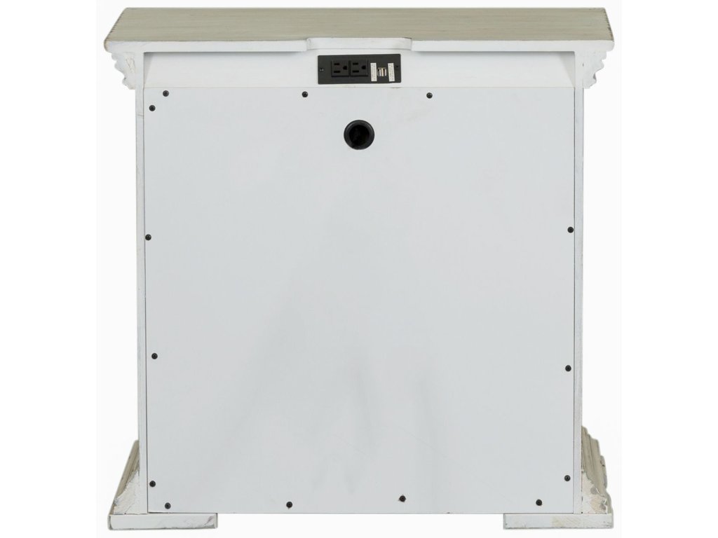 2 Drawer Night Stand w/ Charging Station - image 4