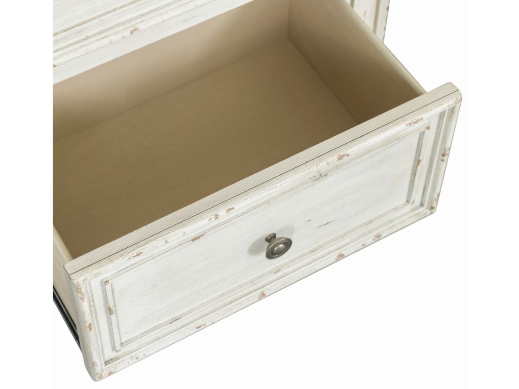 2 Drawer Night Stand w/ Charging Station - image 7