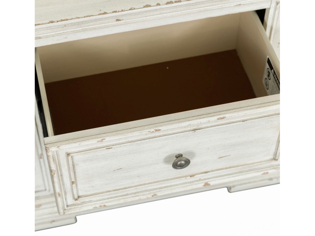 2 Drawer Night Stand w/ Charging Station - image 8