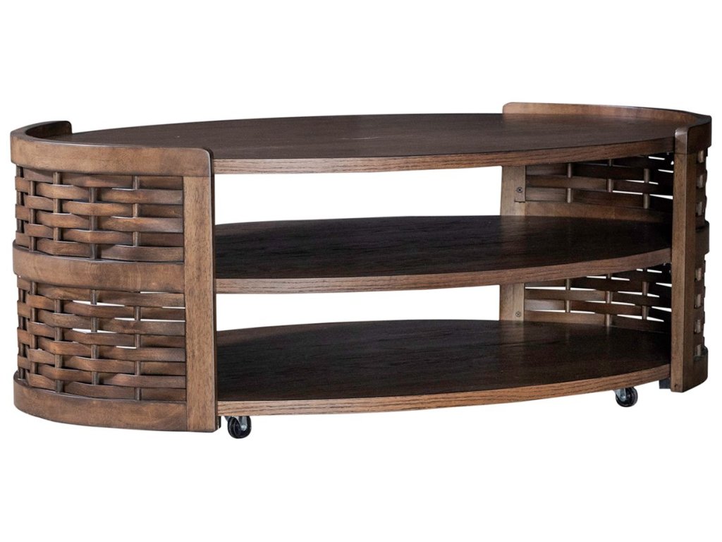 Oval Cocktail Table - image 1