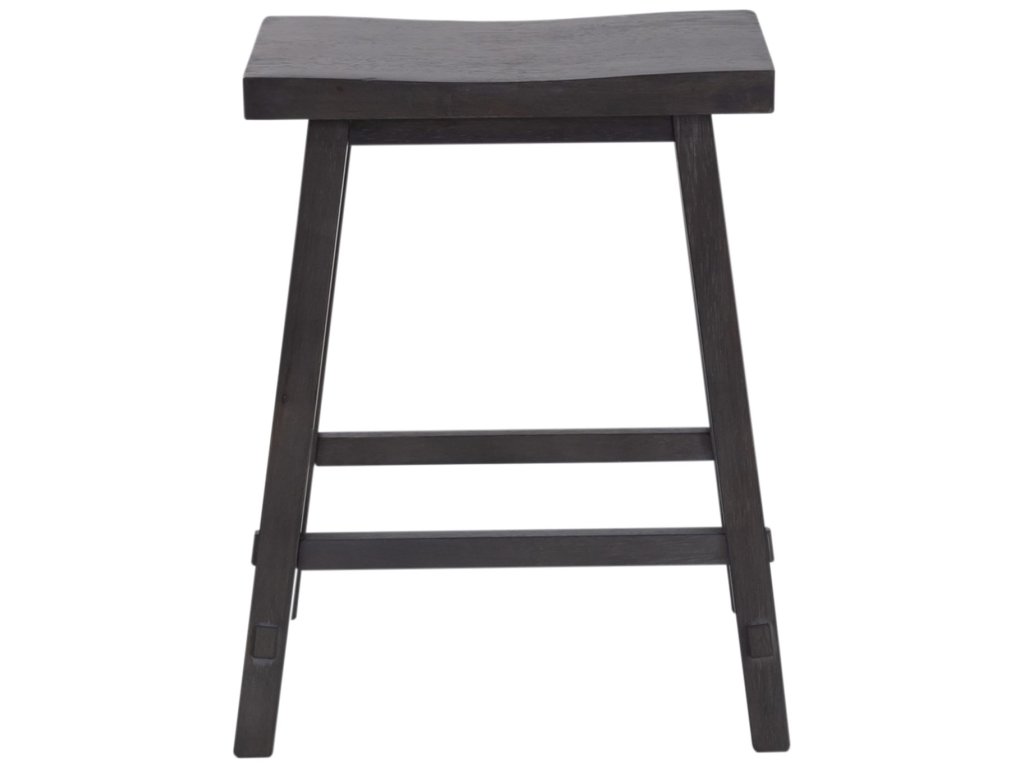 24 Inch Sawhorse Counter Stool - Slate - image 2
