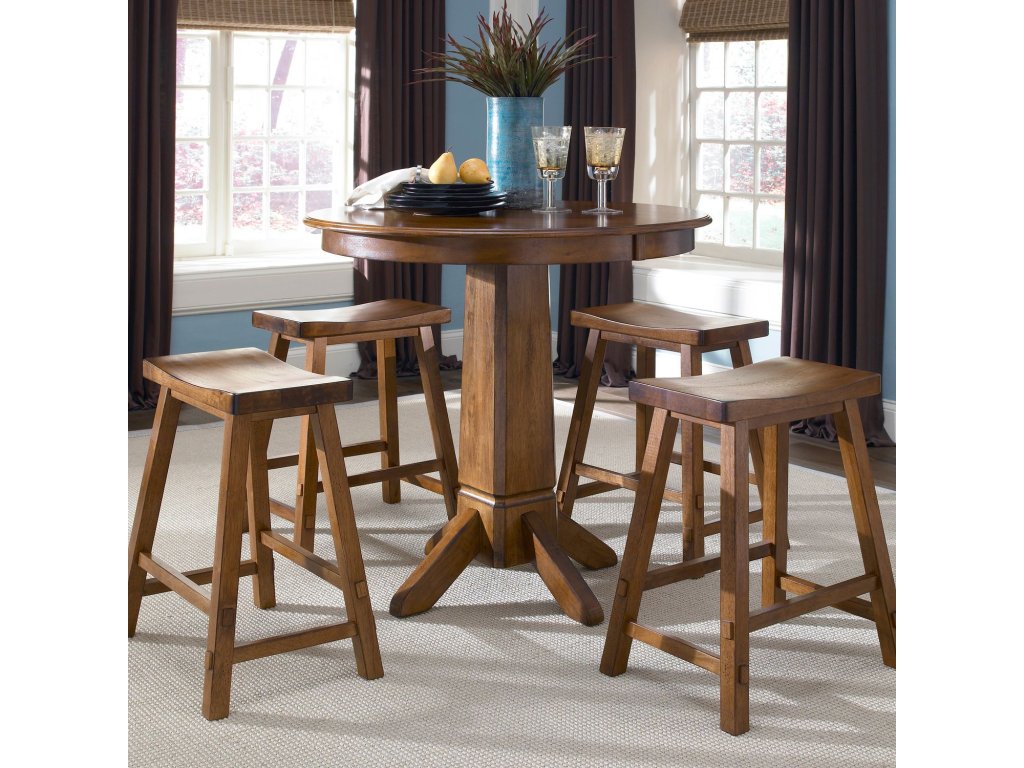 30 Inch Sawhorse Stool - Tobacco (RTA) - main image