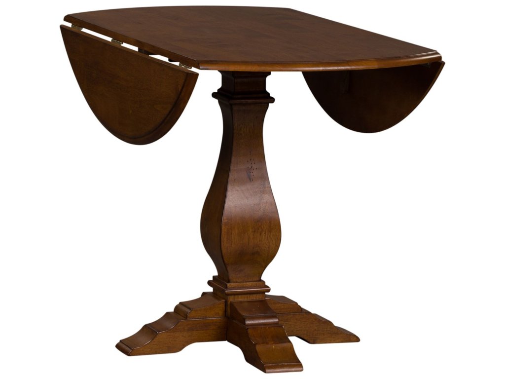 Drop Leaf Pedestal Table Top - image 1