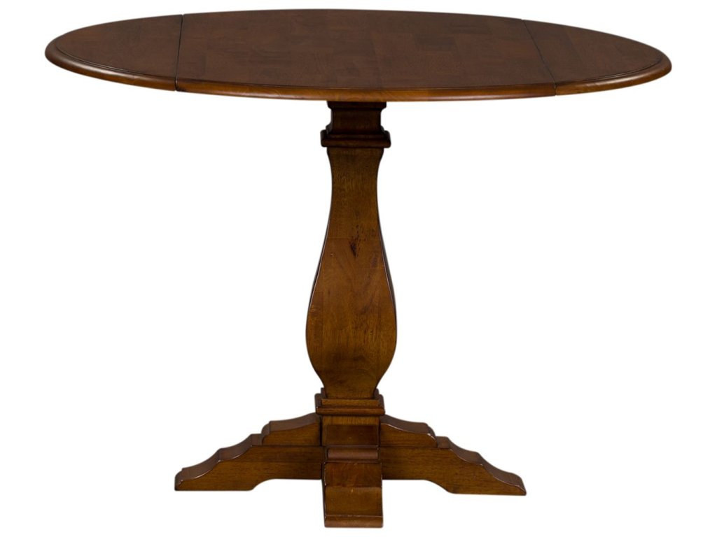 Drop Leaf Pedestal Table Top - image 5