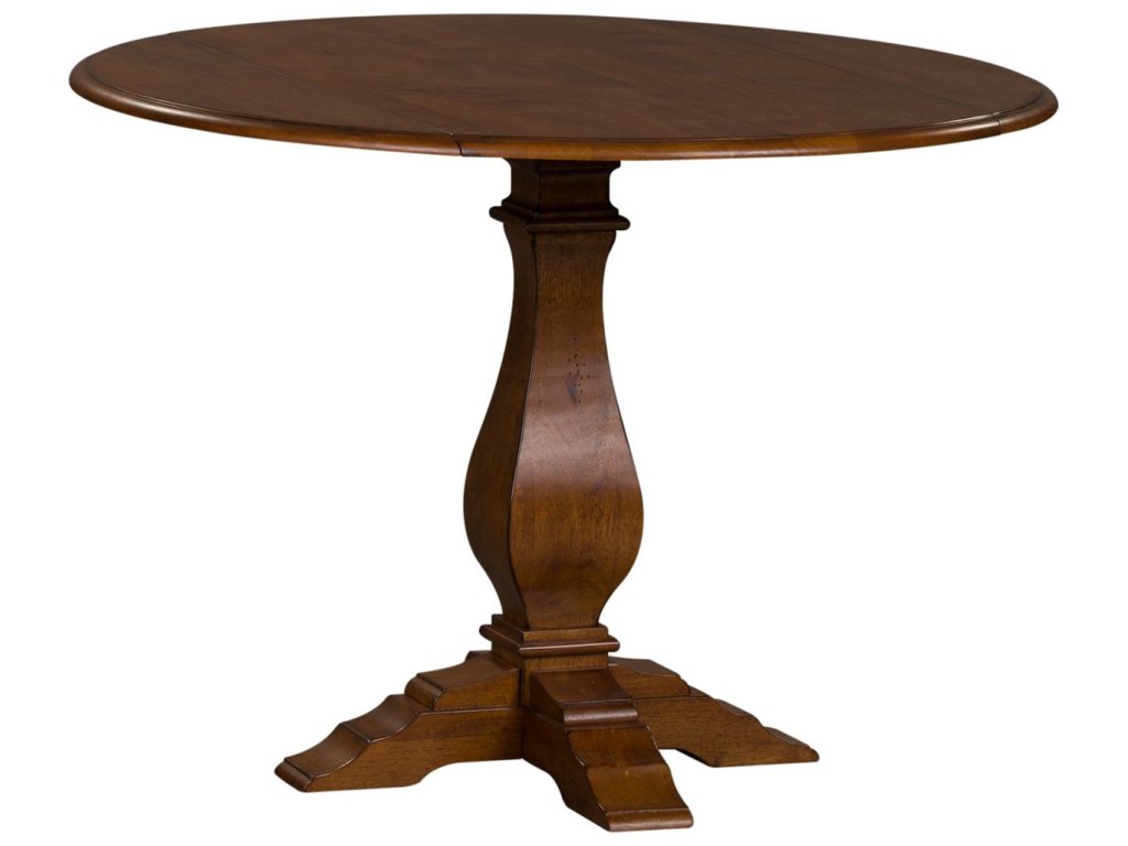 Drop Leaf Pedestal Table Top - image 7
