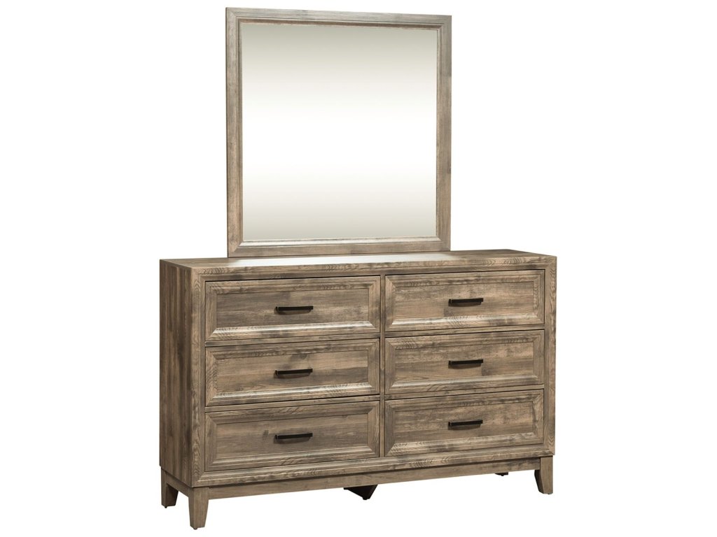 Dresser & Mirror - image 1