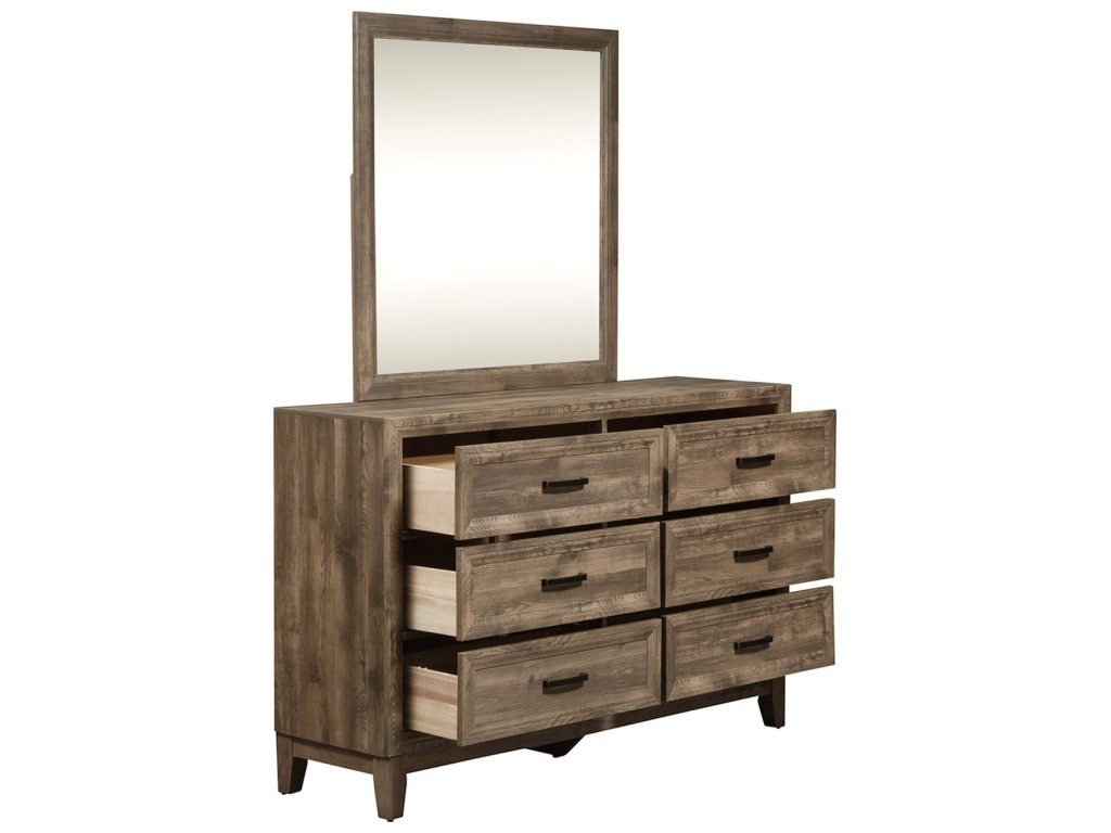 Dresser & Mirror - image 7