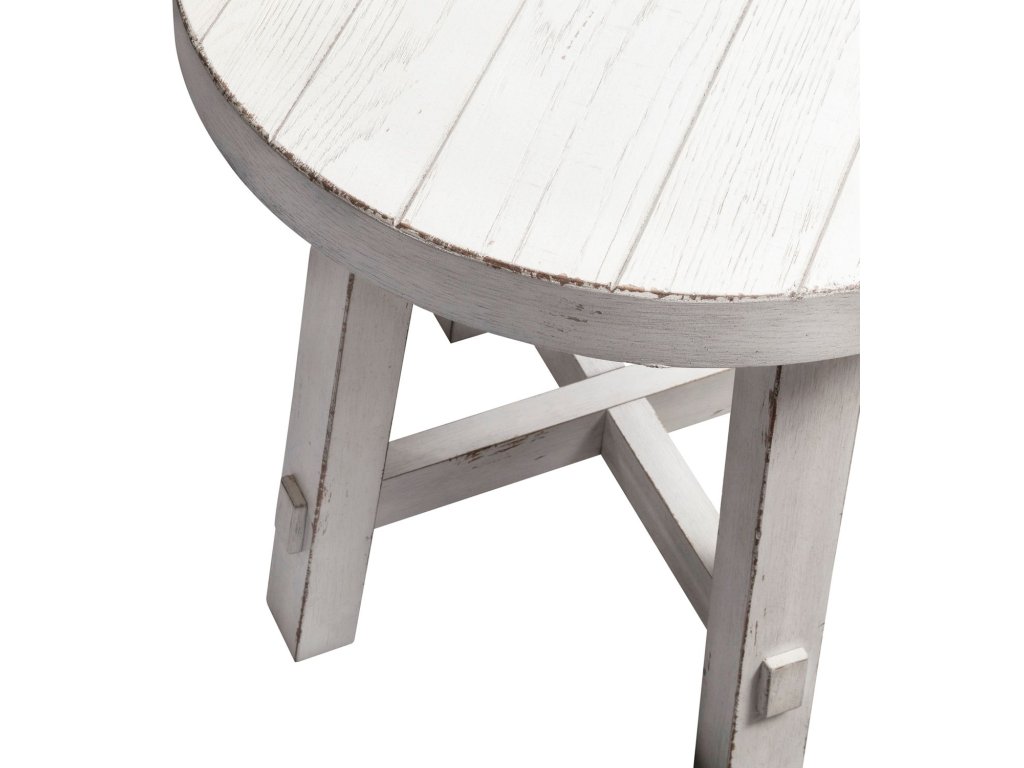 Splay Leg Round End Table - image 2