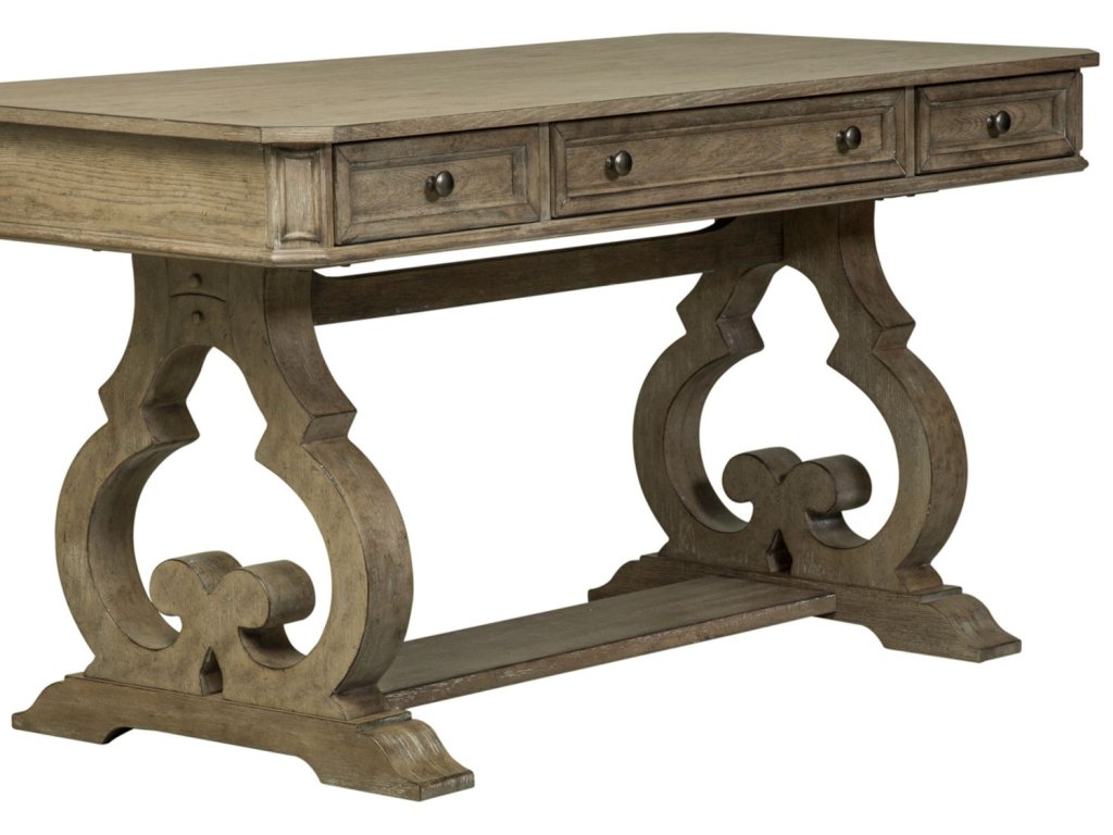3 Piece Desk & Hutch Set - image 1