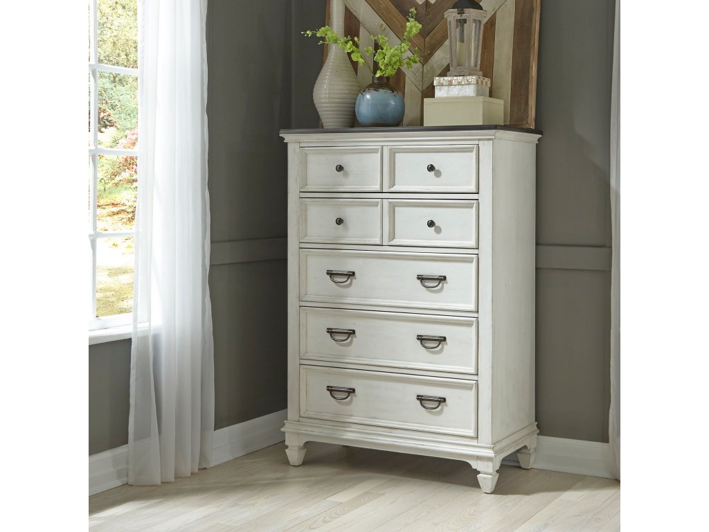 King Panel Bed, Dresser & Mirror, Chest, Night Stand - image 5
