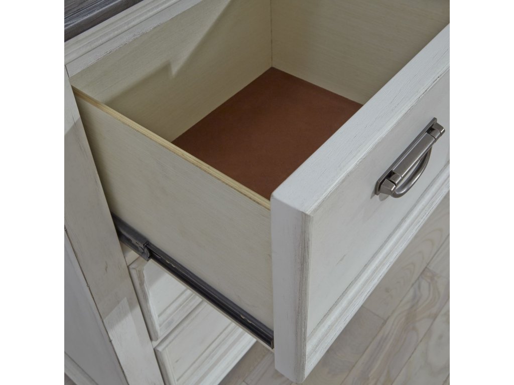 Queen Panel Bed, Dresser & Mirror, Chest - image 14