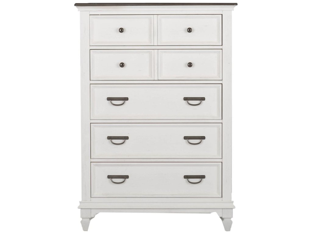 Queen Panel Bed, Dresser & Mirror, Chest, Night Stand - image 4