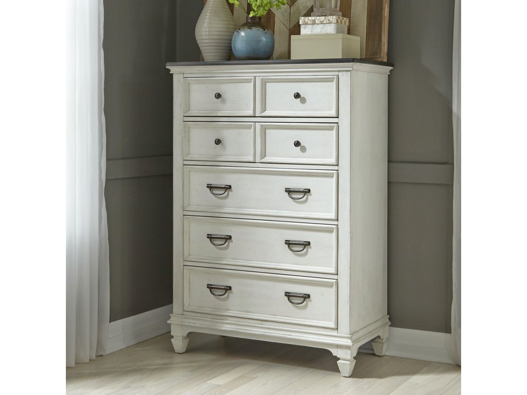 Queen Panel Bed, Dresser & Mirror, Chest - image 8