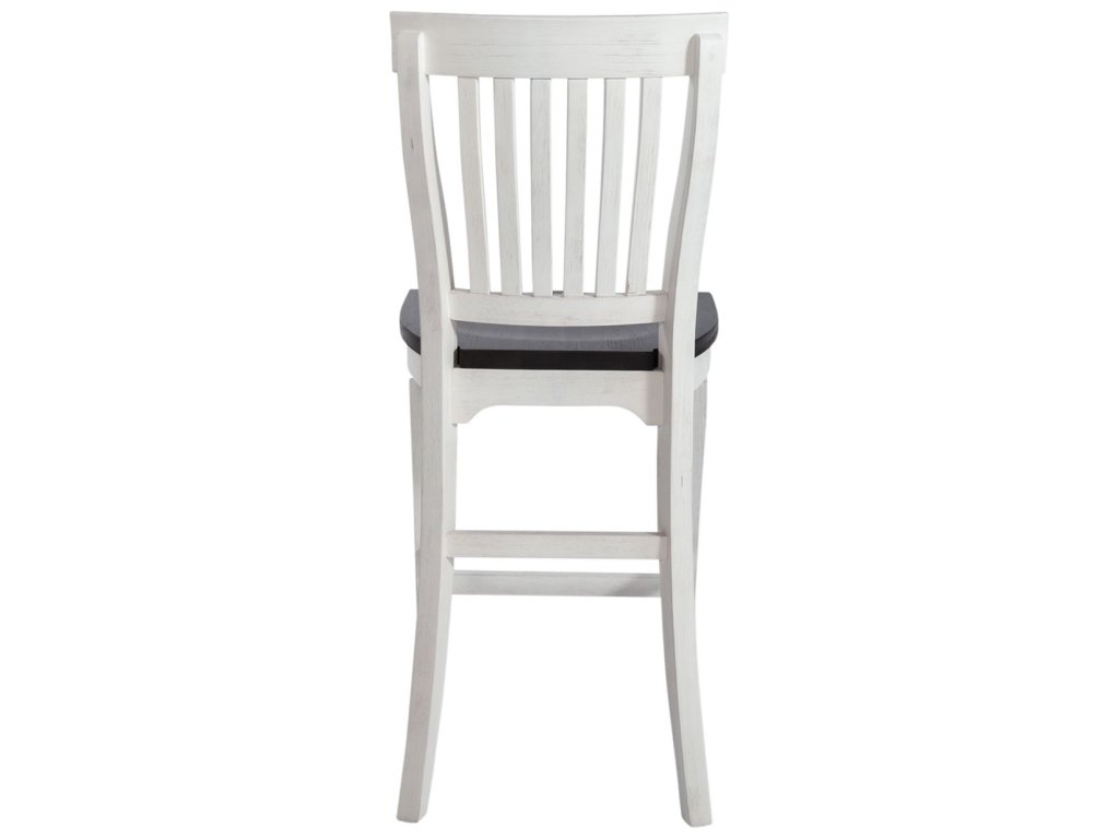 Counter Height Slat Back Chair - image 4