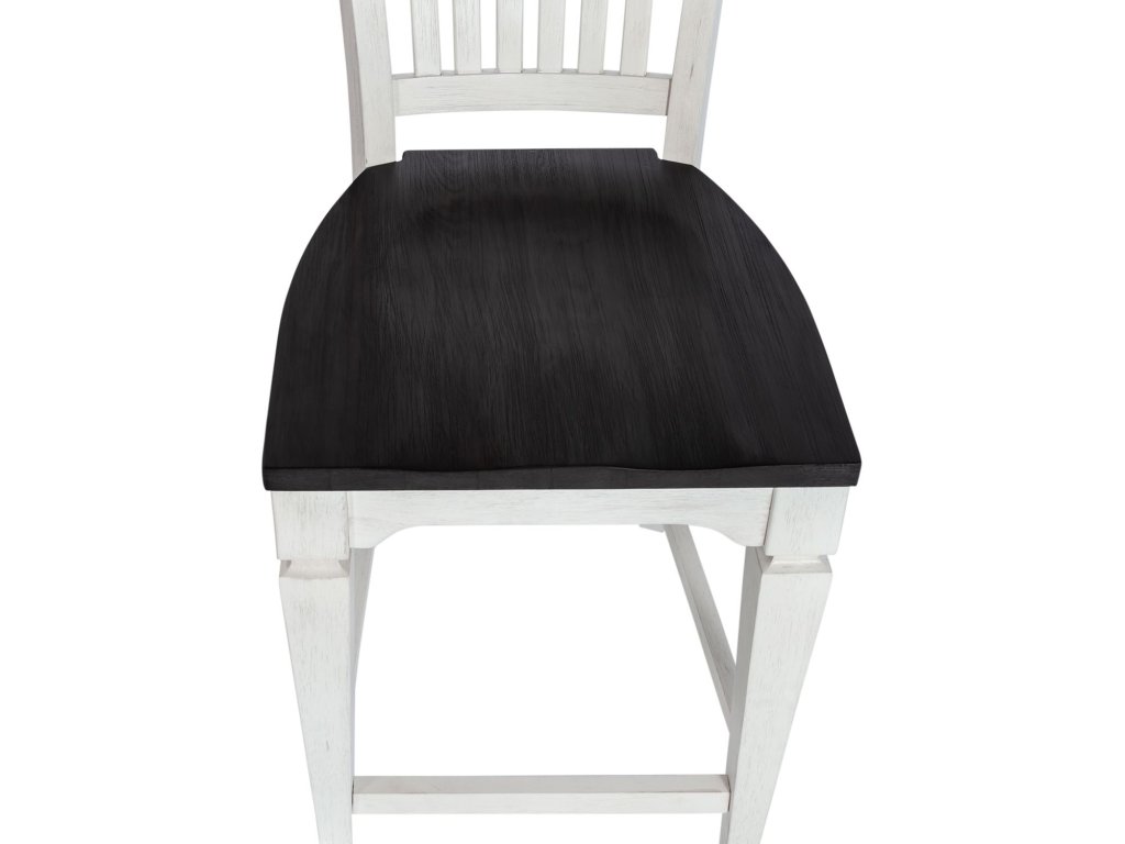 Counter Height Slat Back Chair - image 5