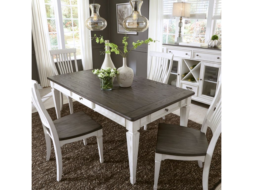 5 Piece Rectangular Table Set - image 5