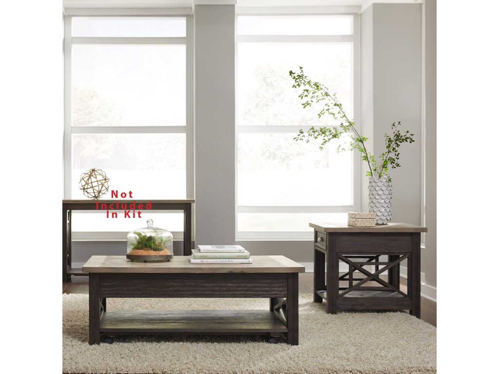 Opt 3 Piece Set (1-Cocktail 2-End Tables) - main image