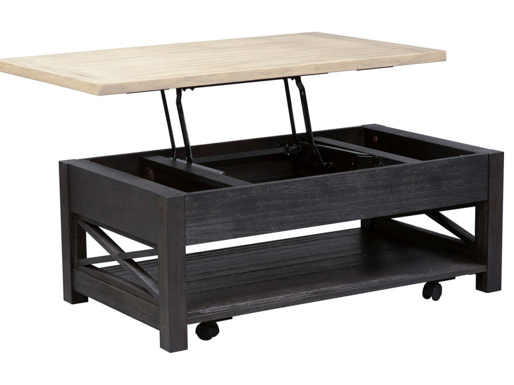 Lift Top Cocktail Table - image 1