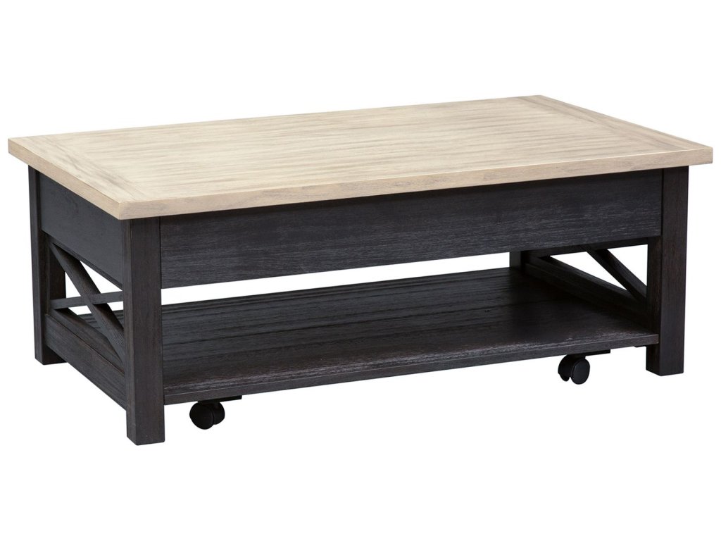 Lift Top Cocktail Table - image 2