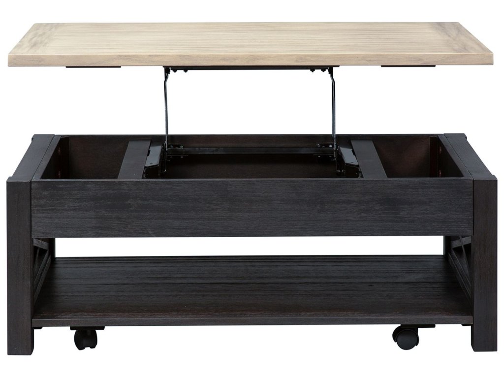 Lift Top Cocktail Table - image 5