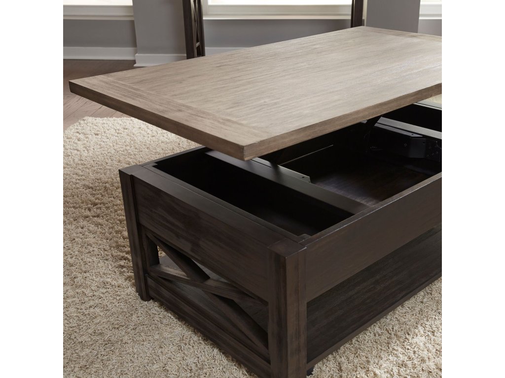 Lift Top Cocktail Table - image 7