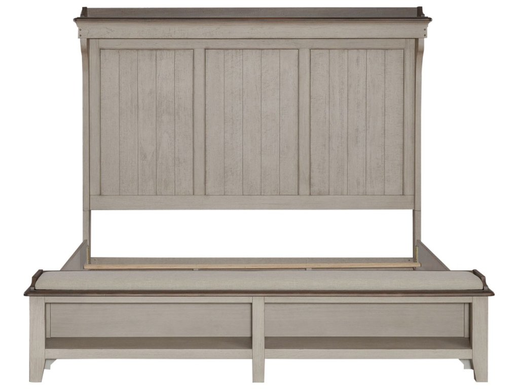 King Mantle Storage Bed - image 2
