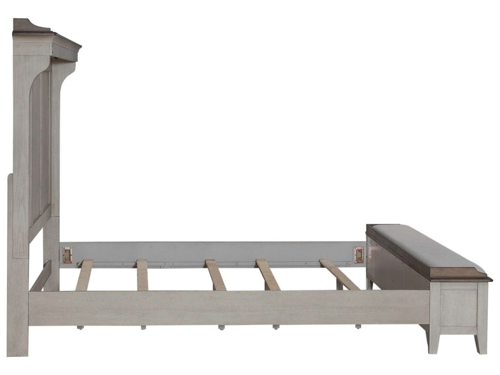 King Mantle Storage Bed - image 3
