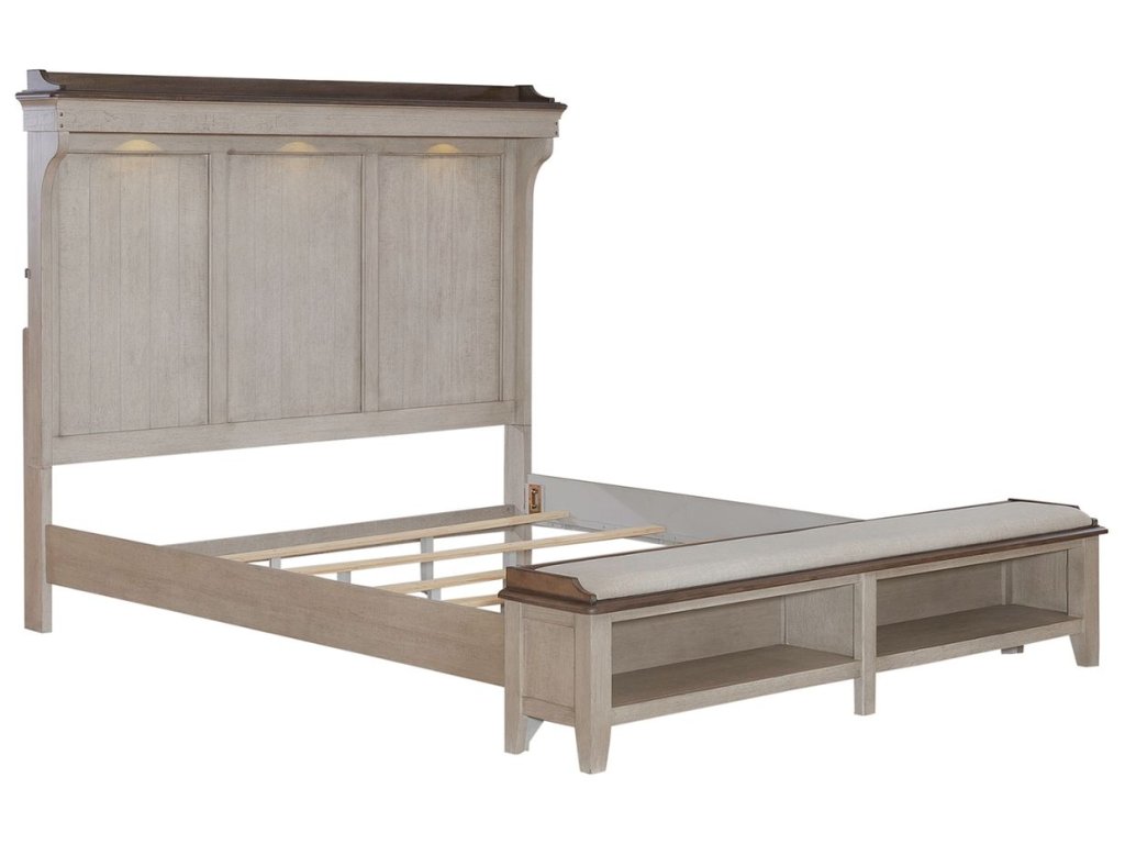 King Mantle Storage Bed - image 8