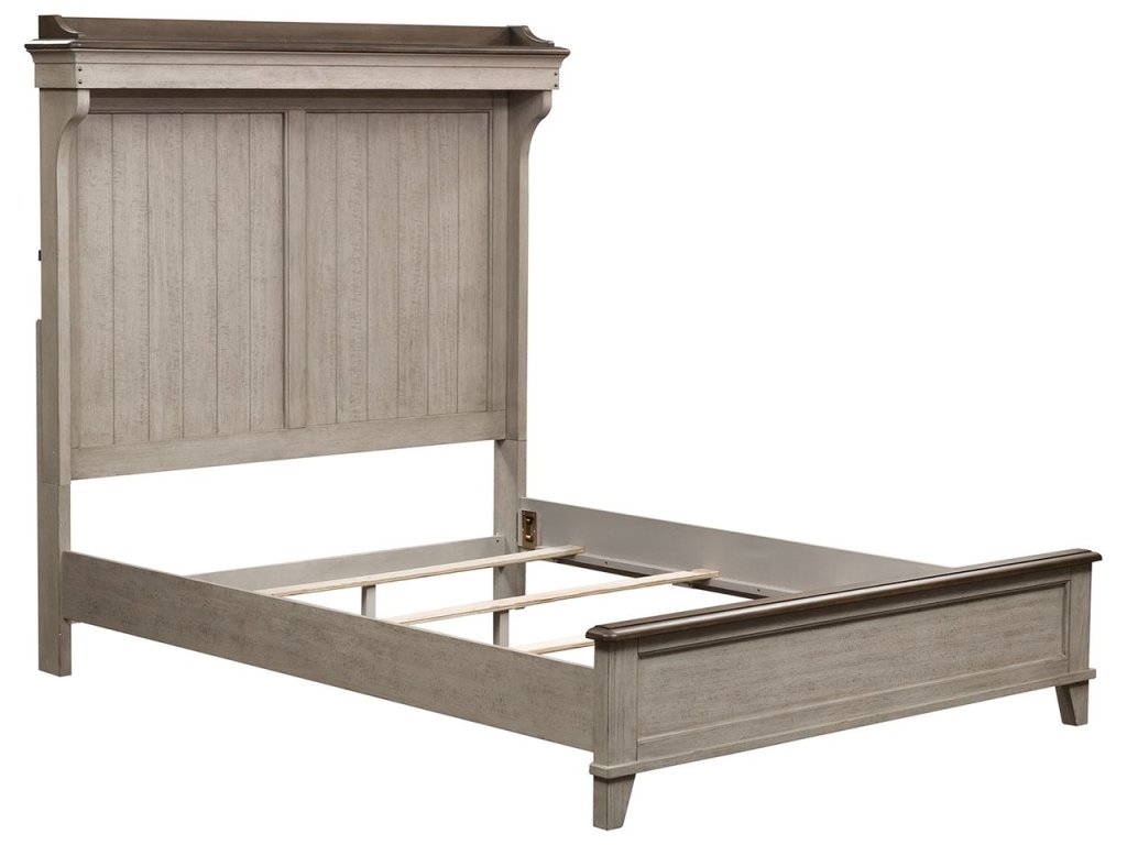 Queen Mantle Bed - image 1