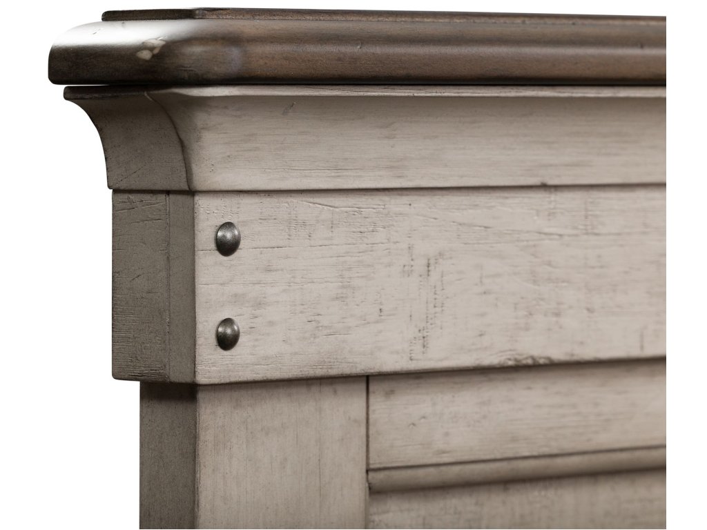 Queen Panel Bed - image 4