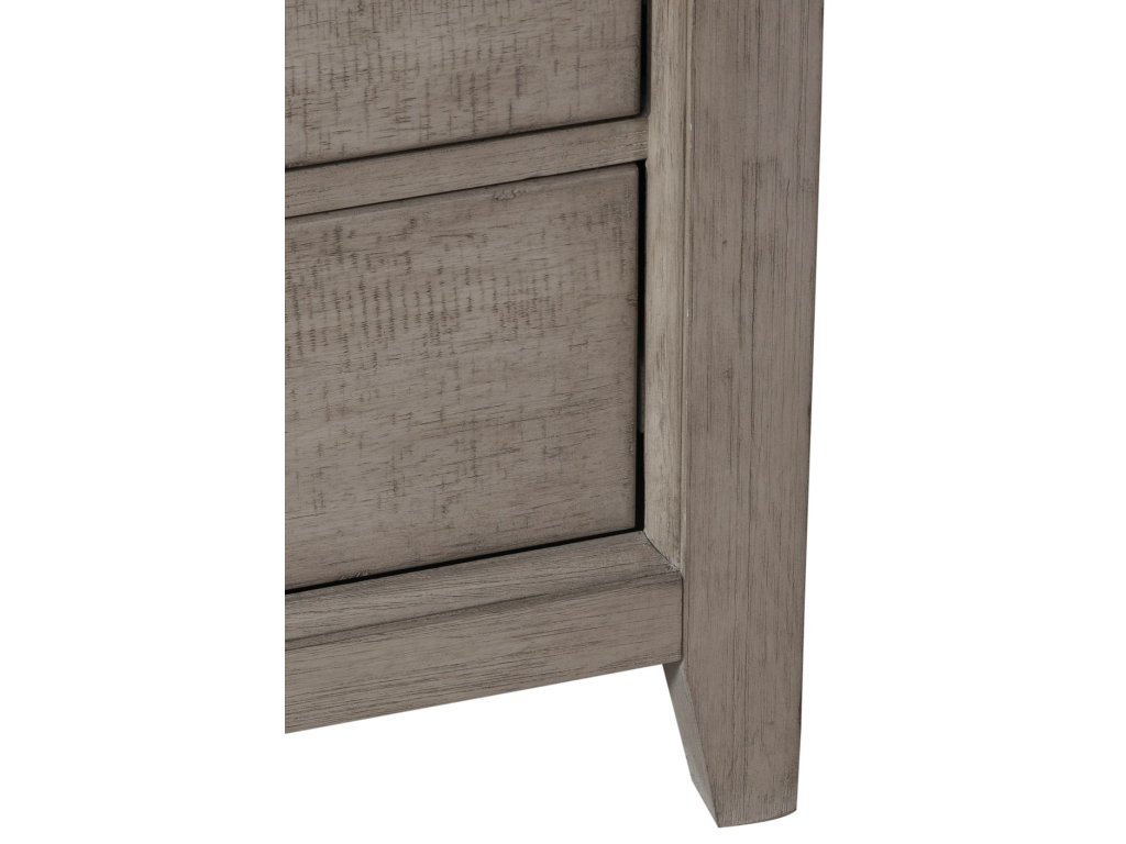 3 Drawer Night Stand w/ Charging Station - image 12