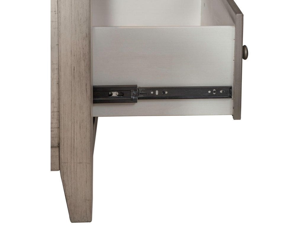3 Drawer Bedside Chest w/ Charging Station - image 11