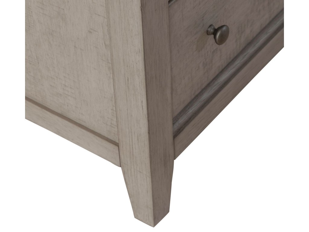 3 Drawer Bedside Chest w/ Charging Station - image 12