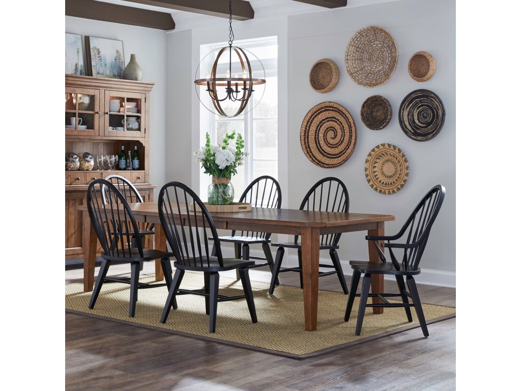 7 Piece Rectangular Table Set - main image
