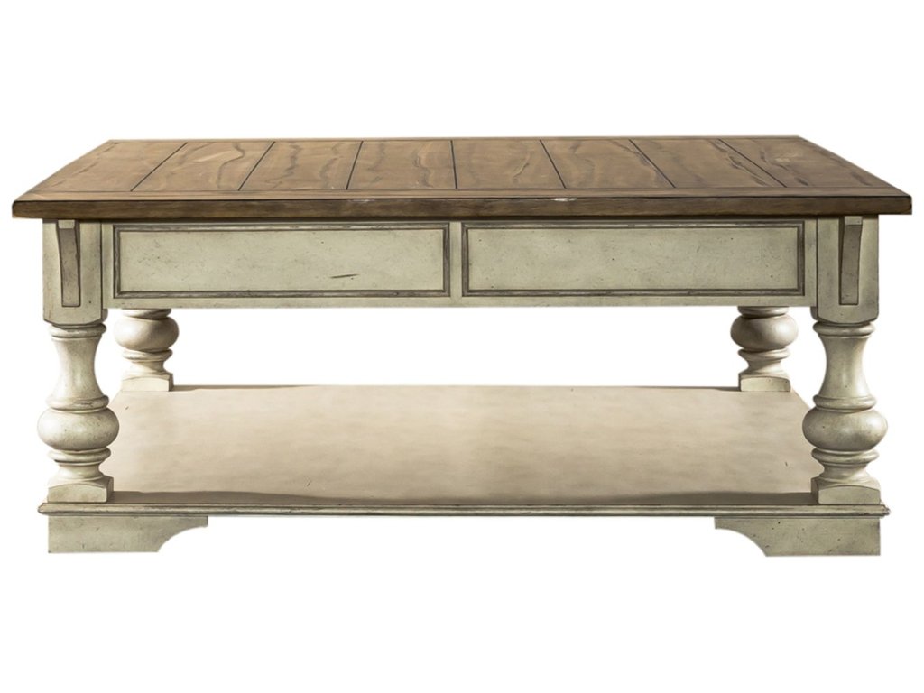 Drawer Square Cocktail Table - image 3