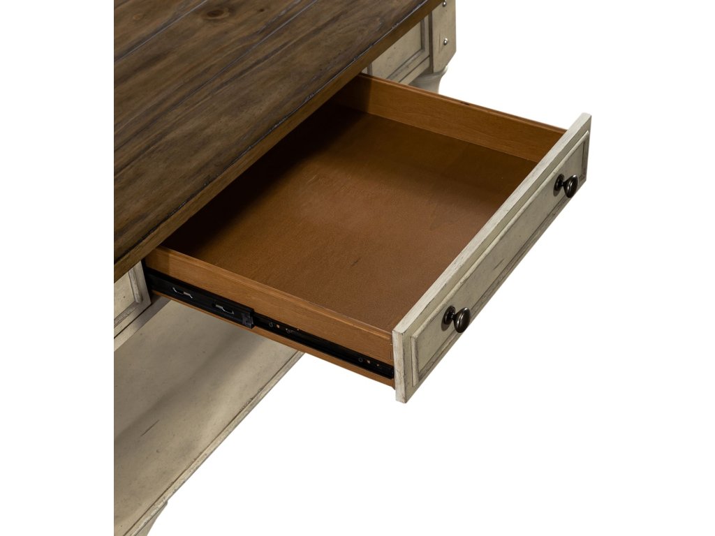 Drawer Square Cocktail Table - image 6
