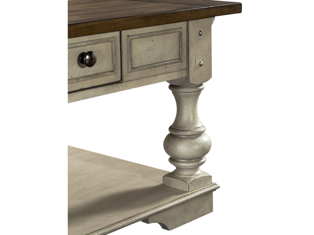 Drawer Square Cocktail Table - image 7